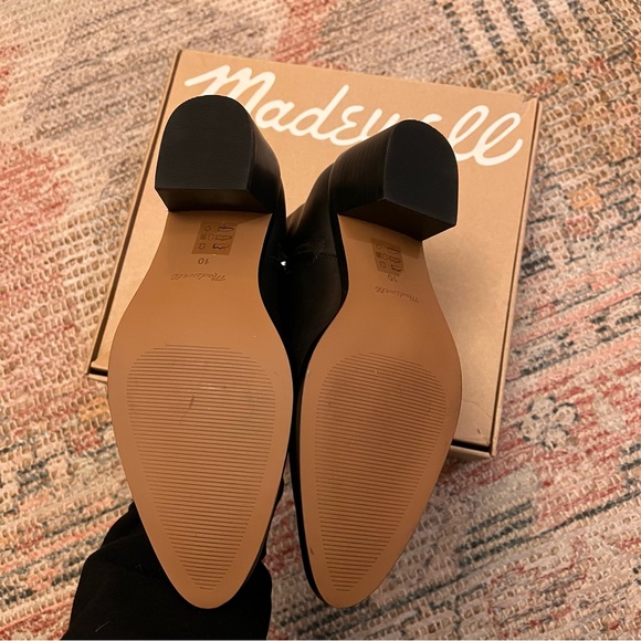 BNIB Madewell Darcy Ankle Boot - black leather size 10 - Picture 5 of 6